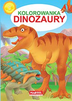 Dinozaury. Kolorowanka - Jarosław Żukowski [KSIĄŻKA]