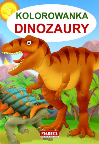 Dinozaury. Kolorowanka - Jarosław Żukowski [KSIĄŻKA]