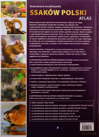 Ilustrowana encyklopedia ssaków. Polski atlas (twarda) [KSIĄŻKA]