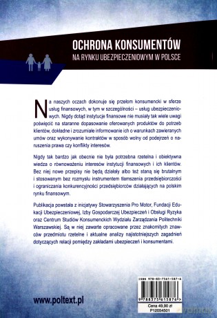 Ochrona konsumentów na rynku ubezpieczeniowym w Polsce - Jan Monkiewicz, Marcin Orlicki [KSIĄŻKA]