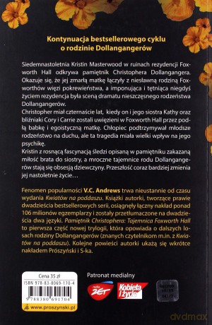 Pamiętnik Christophera. Tajemnica Foxworth Hall - Virginia C. Andrews [KSIĄŻKA]