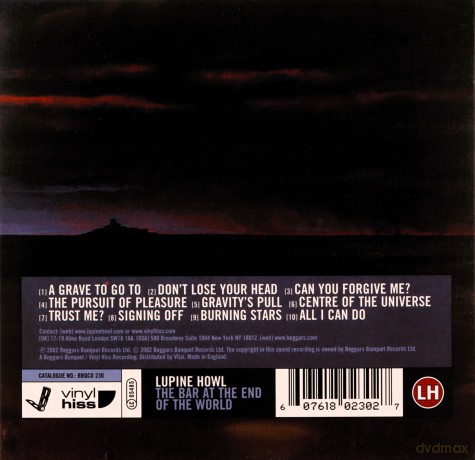 Lupine Howl: The Bar At The End Of The World [CD]