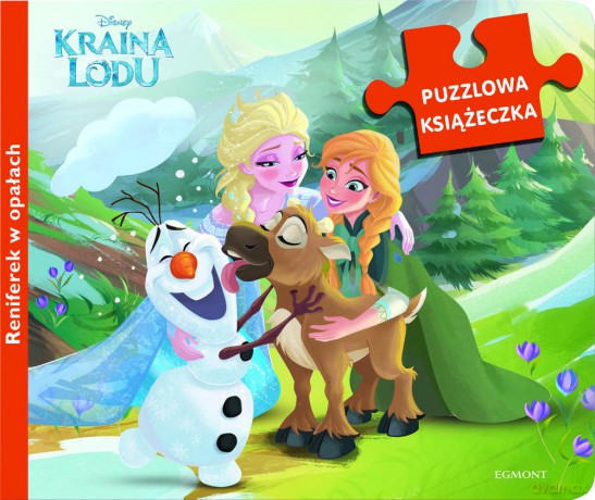 Reniferek w opałach. Kraina Lodu. Puzzlowa książeczka - Małgorzata Fabianowska (twarda) [KSIĄŻKA]