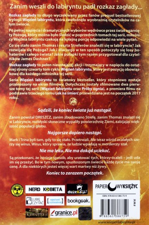 Rozkaz zagłady. Więzień labiryntu (Tom 4) - James Dashner [KSIĄŻKA]