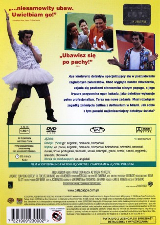 Ace Ventura. Psi detektyw [DVD]
