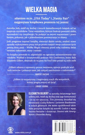 Wielka magia - Elizabeth Gilbert (twarda) [KSIĄŻKA]