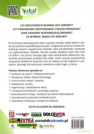 Zdrowe jelita, zdrowe życie. Poznaj i wyeliminuj ukrytą przyczynę wielu chorób - Joachim Bernd Vollmer [KSIĄŻKA]