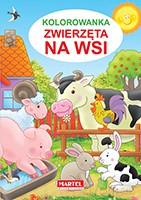 Zwierzęta na wsi. Kolorowanka - Jarosław Żukowski [KSIĄŻKA]