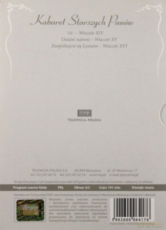 Kabaret Starszych Panów cz. 3 [DVD]