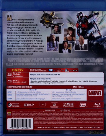 Ant-Man [Blu-Ray 3D]+[Blu-Ray]
