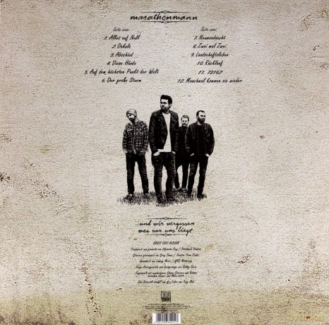 Marathonmann: ...und wir vergessen was vor uns liegt [Winyl]+[CD]