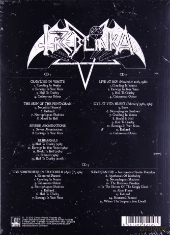 Treblinka: Shrine Of The Pentagram [3CD]