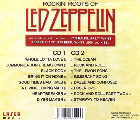 Rockin Roots Of Led Zeppelin [2CD]