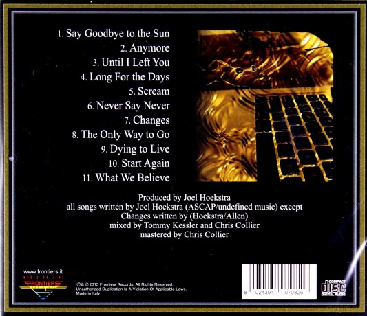 Joel Hoekstra's 13: Dying To Live [CD]