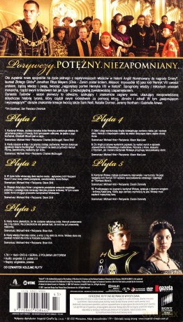 Dynastia Tudorów sezon 1 (ecopack) [5DVD]