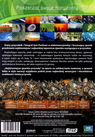 Najdziwniejsze zjawiska przyrody (BBC) [DVD]