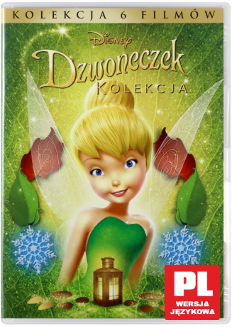 Dzwoneczek / Dzwoneczek i Zaginiony Skarb / Dzwoneczek i Sekret Magicznych Skrzydeł / Dzwoneczek i Uczynne Wróżki / Dzwoneczek i Tajemnica Piratów / Dzwoneczek i Bestia z Nibylandii) (Disney) [BOX] [6DVD]