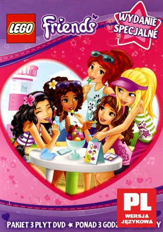 LEGO Friends Części 1-3 (odcinki 1-9) [DVD]