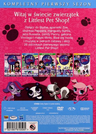 My Littlest Pet Shop 1-5 [BOX] [5DVD]