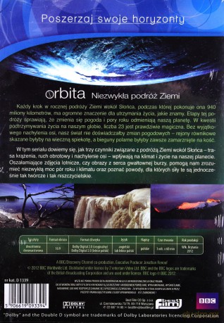 Orbita. Niezwykła podróż Ziemi (BBC)  [DVD]