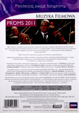Proms 2011. Muzyka filmowa [DVD]