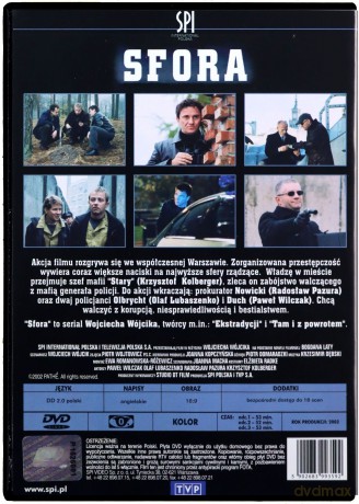 Sfora odcinki 1-9 / Sfora - Bez Litości Pakiet [4DVD]