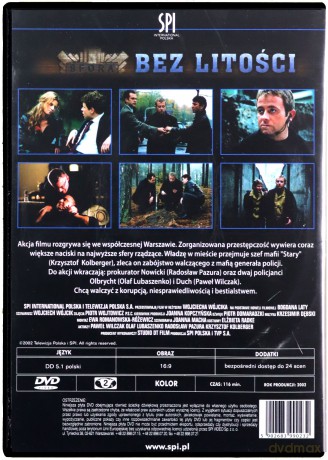 Sfora odcinki 1-9 / Sfora - Bez Litości Pakiet [4DVD]