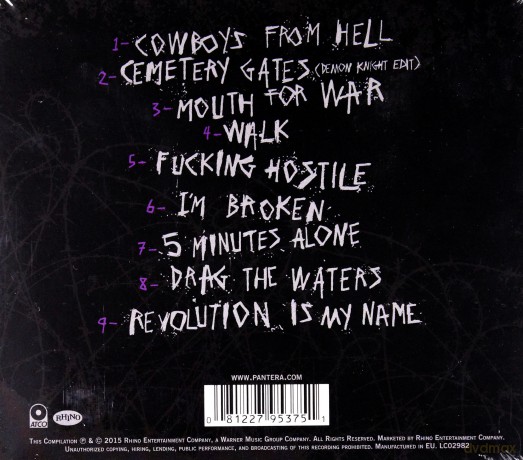 Pantera: History Of Hostility [CD]