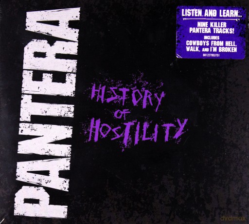 Pantera: History Of Hostility [CD]