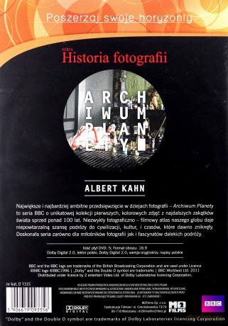 Historia Fotografii. Archiwum Planety (BBC) [BOX] [5DVD]