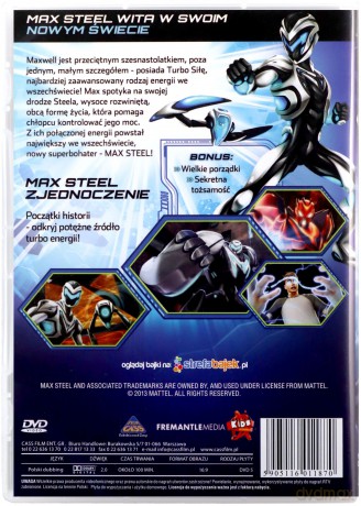 Max Steel Zjednoczenie [DVD]