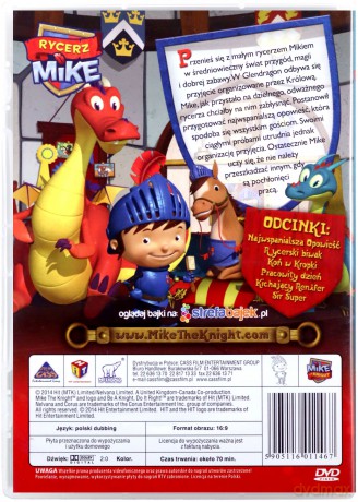 Rycerz Mike -Najwspanialsza Opowieść [DVD]