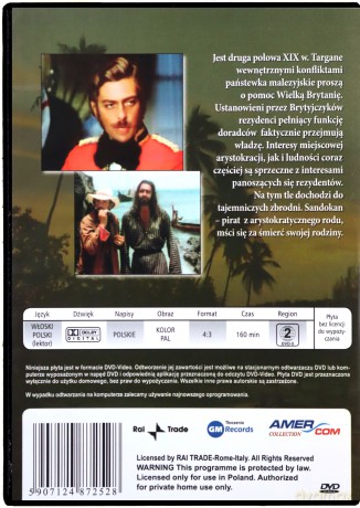 Sandokan cz. 1 i 2 [2DVD]