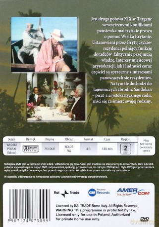 Sandokan cz. 3 i 4 [2DVD]