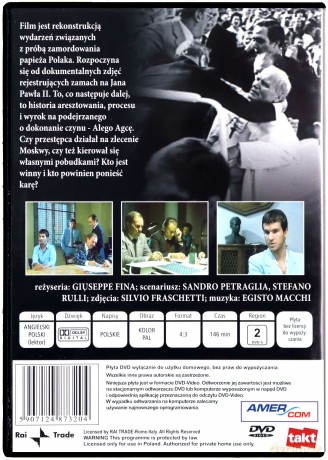 Zamach na Jana Pawła II [DVD]