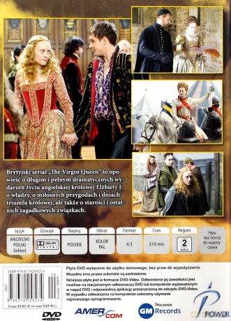 Elżbieta I Królowa Dziewica [DVD]