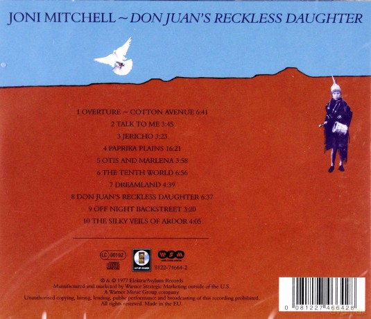 Joni Mitchell: Don Juan's Reckless Daughter [CD]