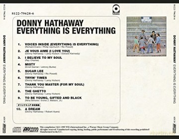 Donny Hathaway: Everything Is Everything [CD]