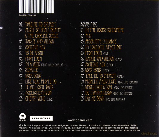 Hozier: Hozier (Reedycja) [2CD]