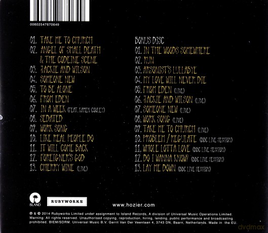 Hozier: Hozier (Reedycja) (PL) [2CD]