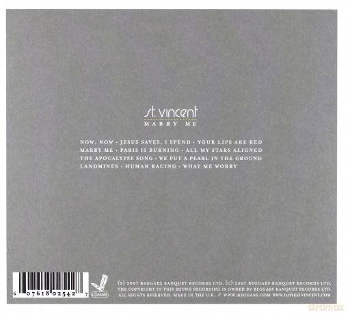 St. Vincent: Marry Me [CD]