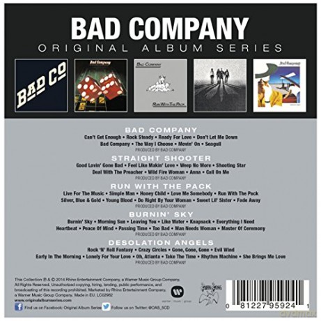 Bad Company: Original Album Series [5CD]