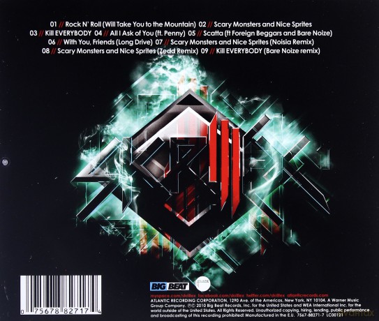 Skrillex: Scary Monsters And Nice Sprites [CD]