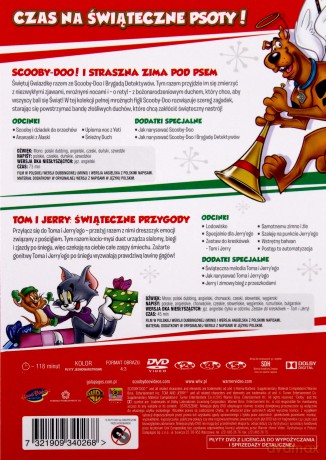 Wszystkiego Świątecznego! Pakiet: Scooby-Doo: Straszna Zima Pod Psem / Tom i Jerry: Świąteczne Przygody [2DVD]