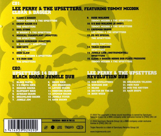Lee 'Scratch' Perry: Dub-Triptych [2CD]