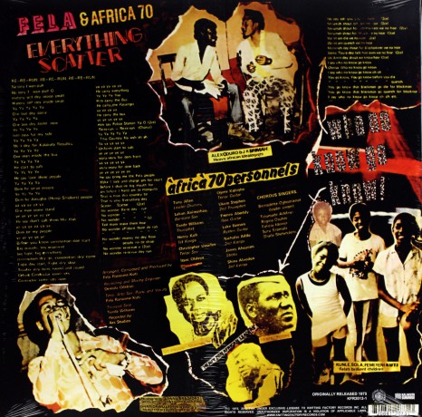 Fela Kuti: Everything Scatter [Winyl]