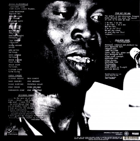 Fela Kuti: Fear Not For Man [Winyl]