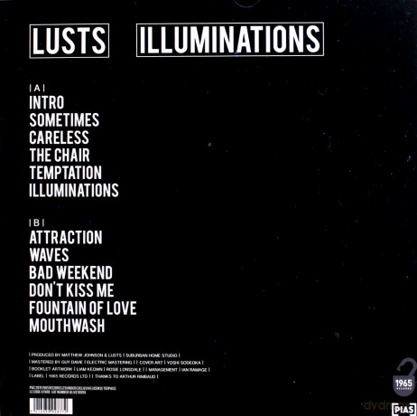 Lusts: Illuminations [Winyl]+[CD]