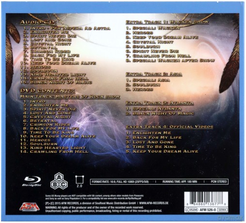 Masterplan: Keep Your Dream Alive [Blu-Ray]+[CD]