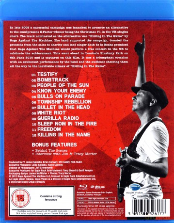 Rage Against The Machine: Live At Finsbury Park [Blu-Ray]